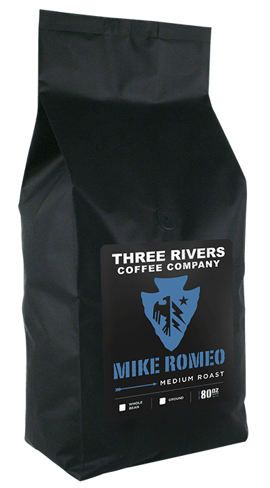 TRCC Mike Romeo Medium Roast Coffee 5 LBS Bag