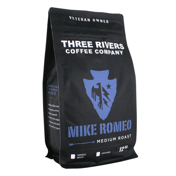 TRCC Mike Romeo Medium Roast Coffee 12 OZ Bag