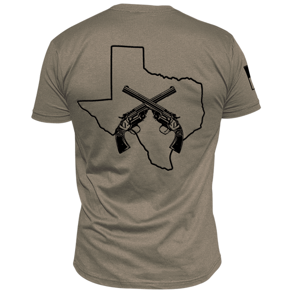 OCS Texas Strong T-Shirt Coyote Tan Back